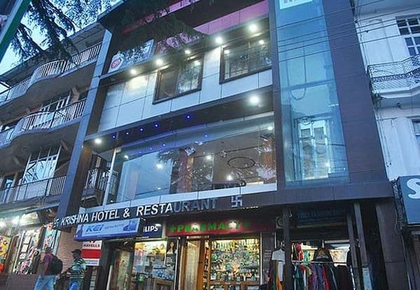 krishna hotel front view