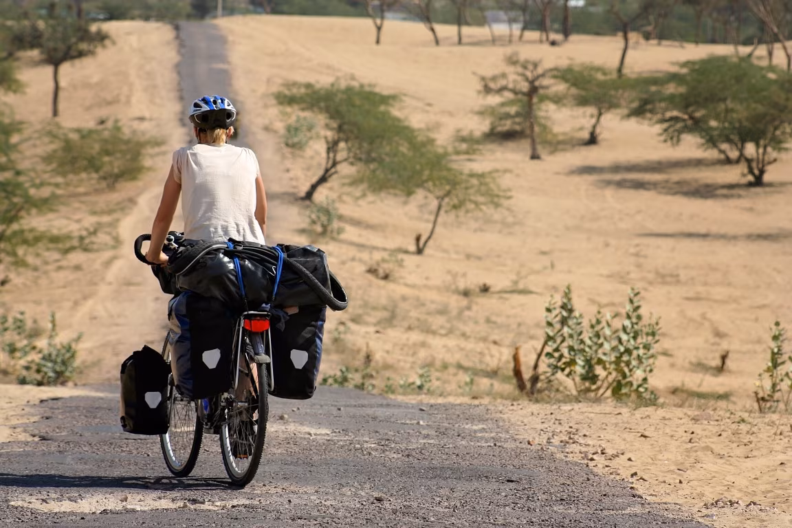 Bicicletta attraverso il Rajasthan Classico